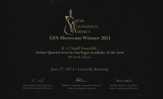 GFA Showcase Winner 2013